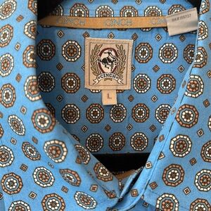 Cinch Men’s Short Sleeved Button-Down Shirt.